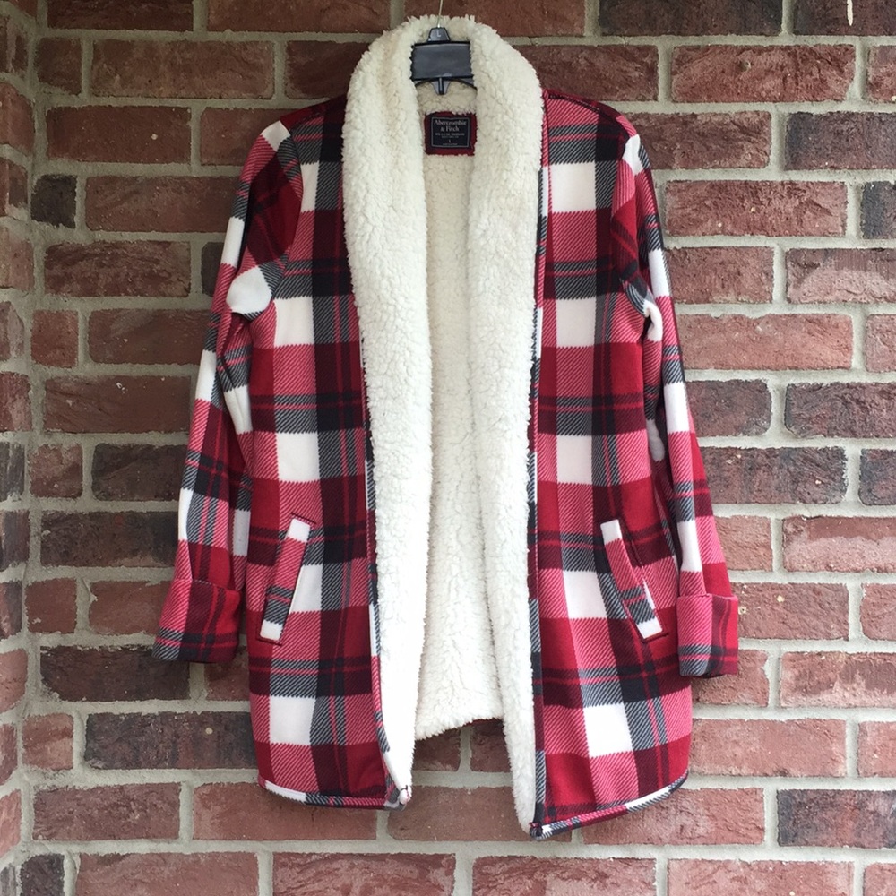 Sherpa-Lined Cardigan SOLD